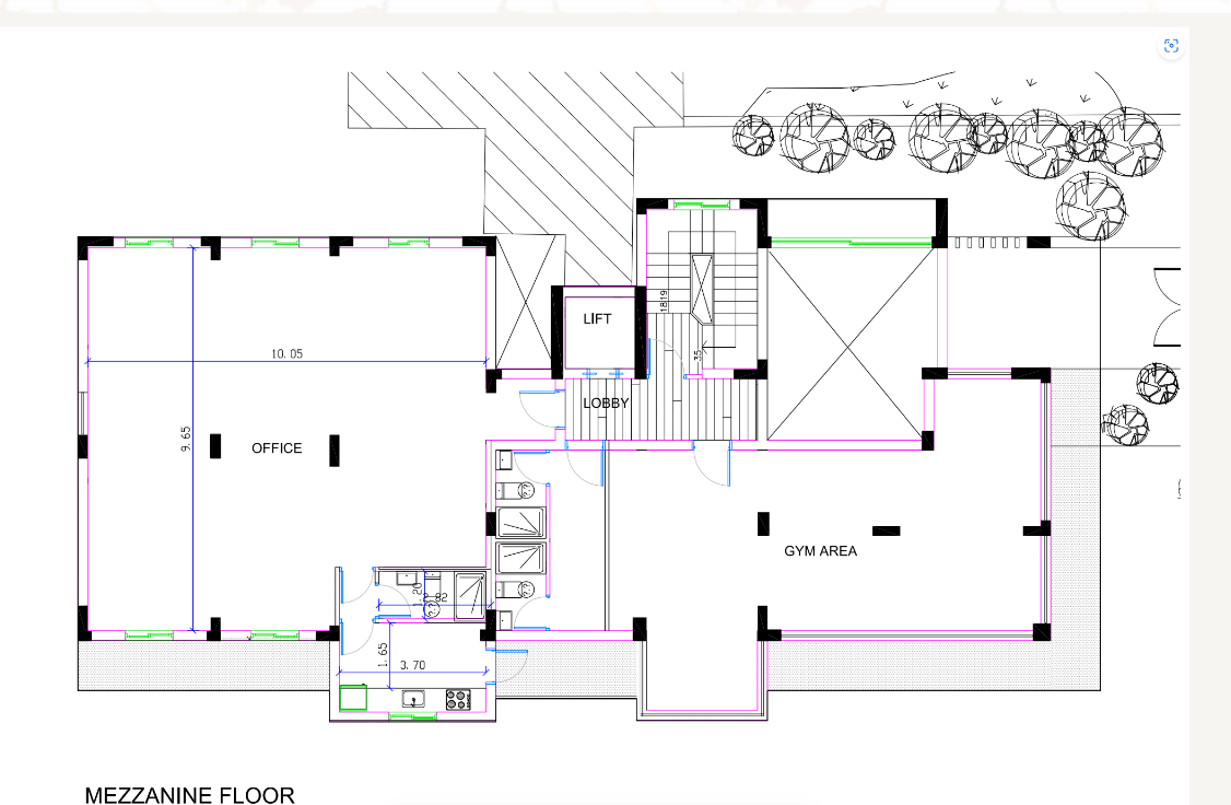 Mezzanine Floor Plan Offices