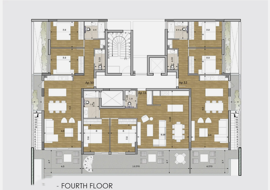 forth floor plan