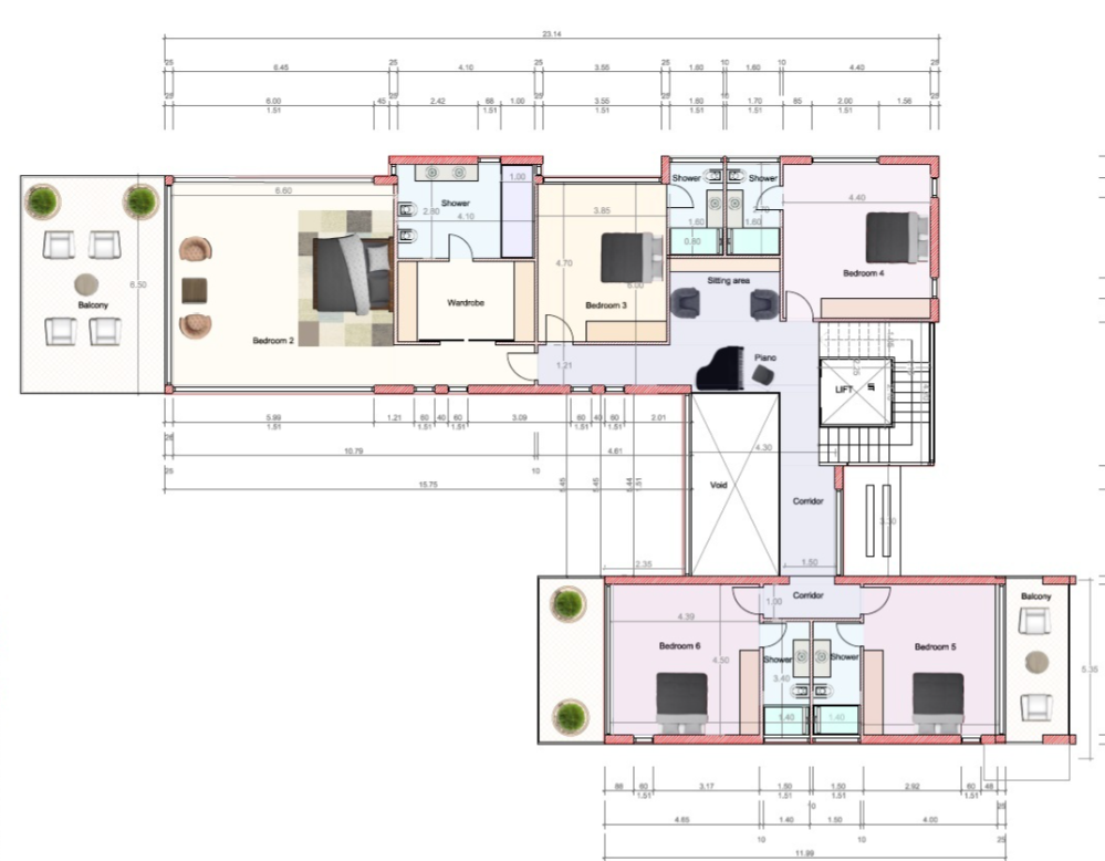 master floor plan