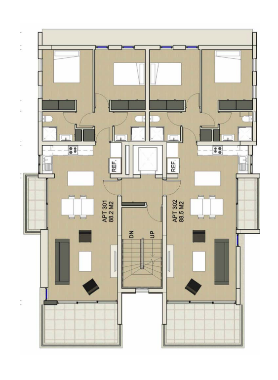 third floor plan