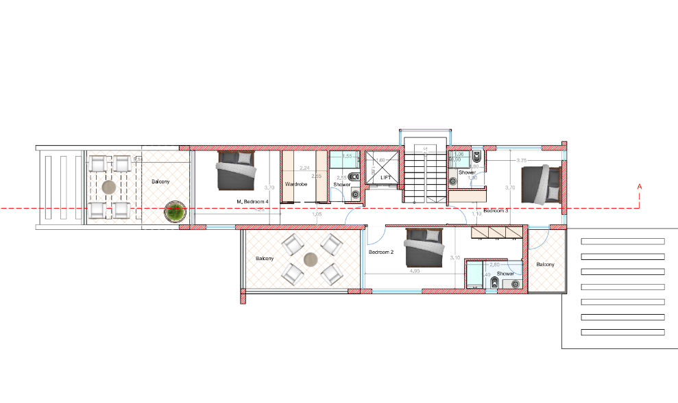 villa 4 floor plan