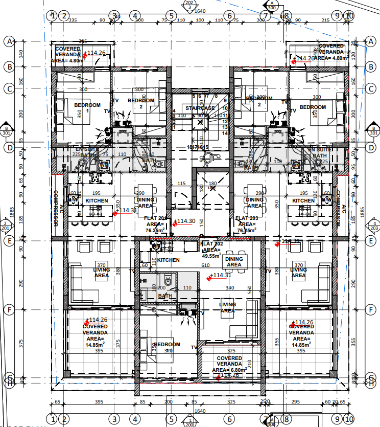 Sapphire Second Floor plan