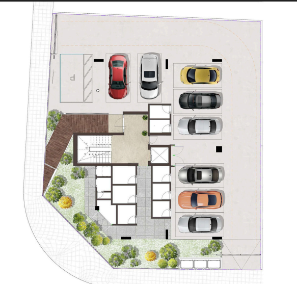 ground floor plan-parking