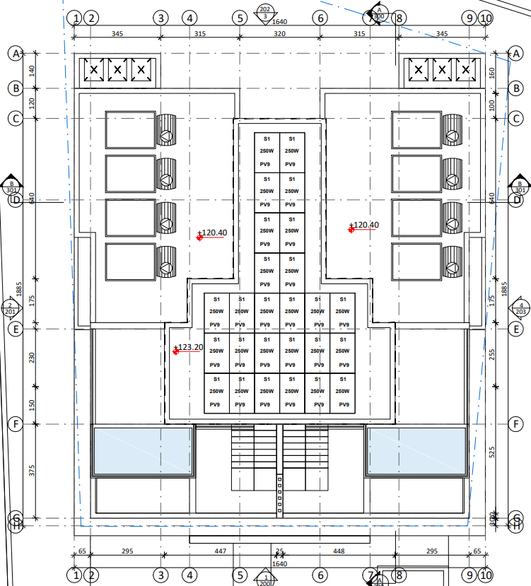 Sapphire Roof Top Plan