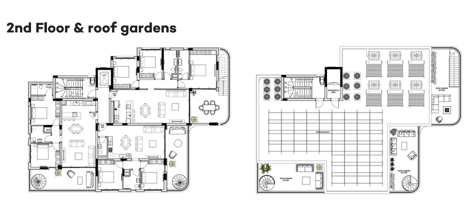second floor plan