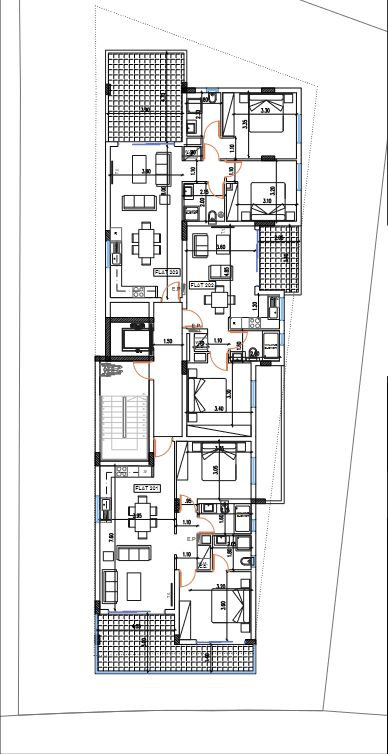 second floor plan