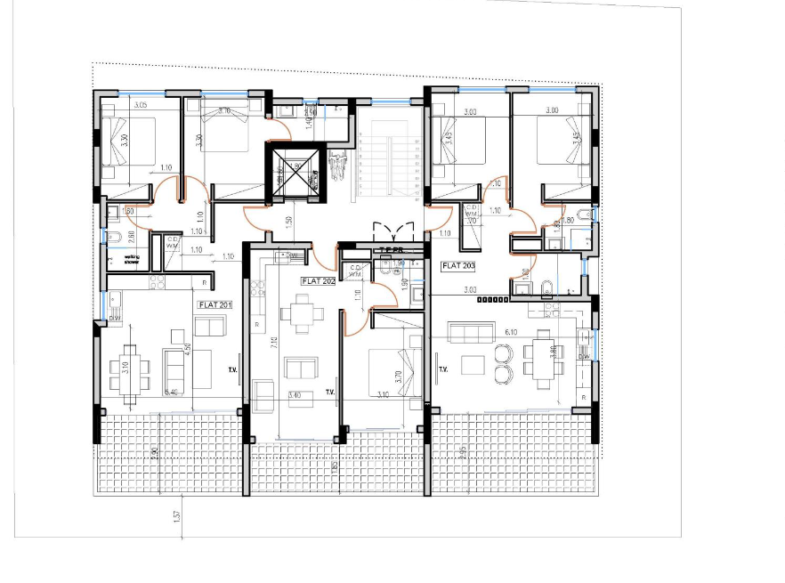 second floor plan