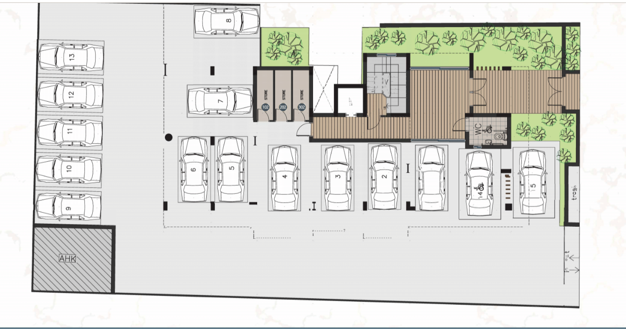 Ground Floor Plan PARKING