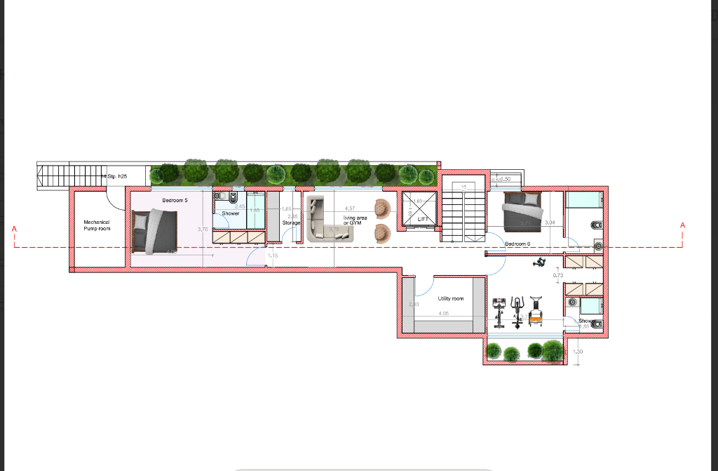 villa 4 floor plan
