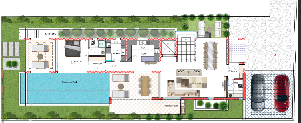 villa 4 floor plan