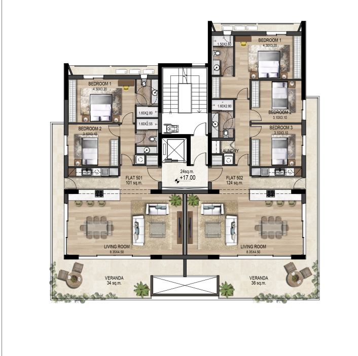 fifth floor plan