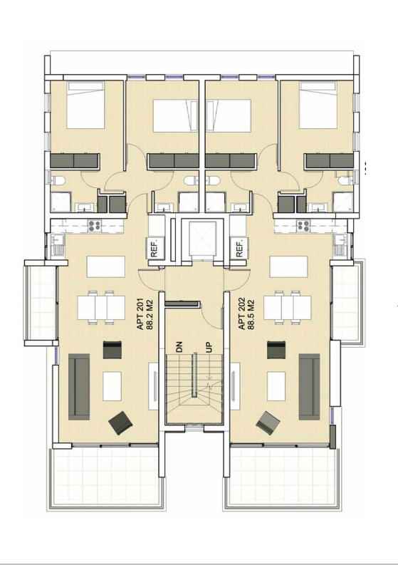 second floor plan