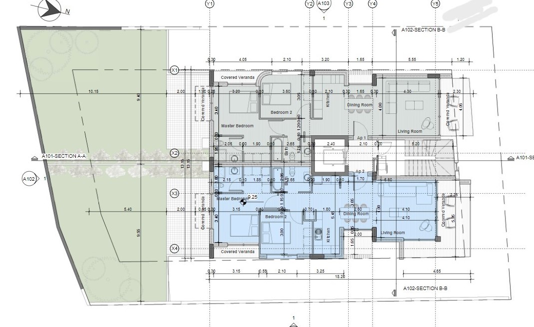 First Floor Plan B-B