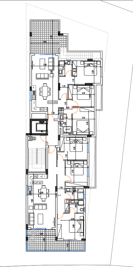 fourth floor plan