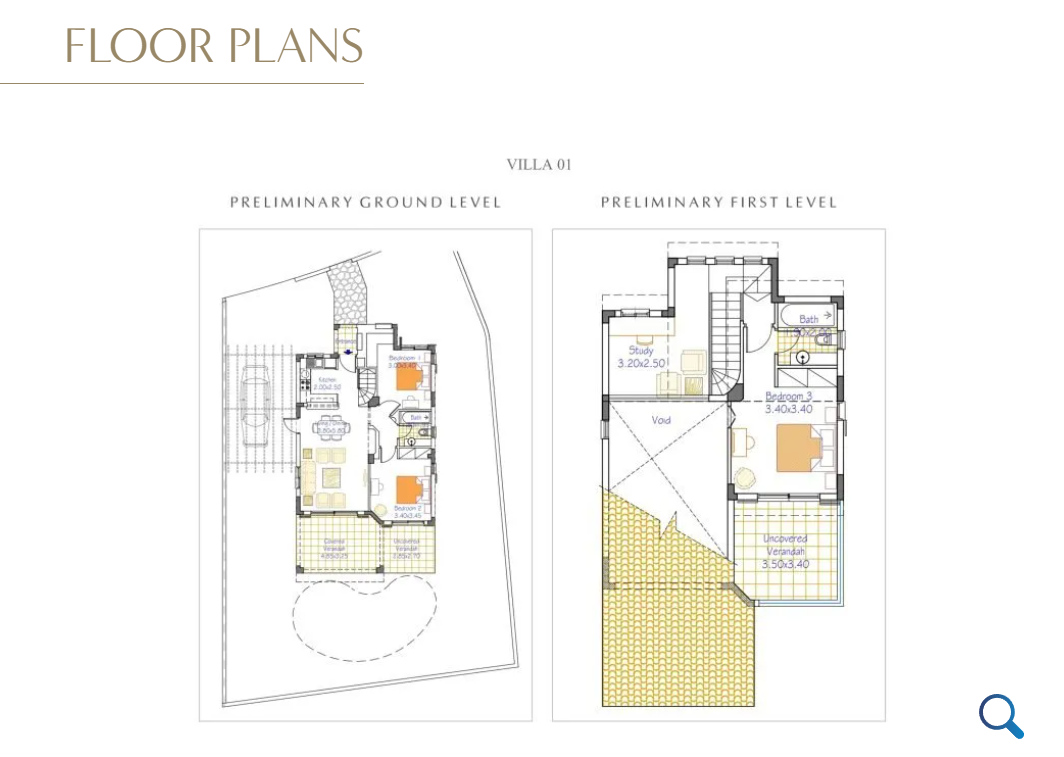 Villas 01 floor plan